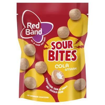 Red Band Sour bites cola smaak (145g)