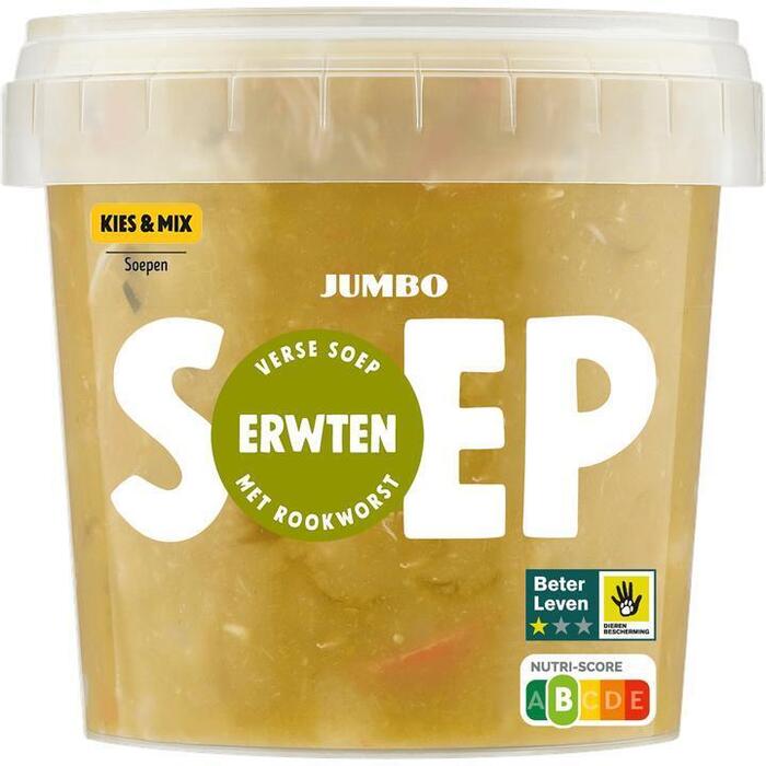Jumbo Verse Erwtensoep met Rookworst 500 g (500g)