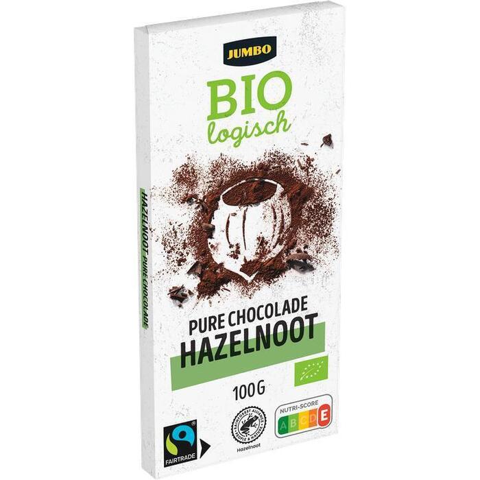 Jumbo Pure Chocolade Hazelnoot Biologisch 100 g (100g)