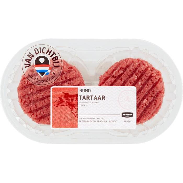 Jumbo Runder Tartaar 2 Stuks (2 × 100g)