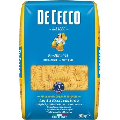 De Cecco Fusilli n° 34 500g (500g)