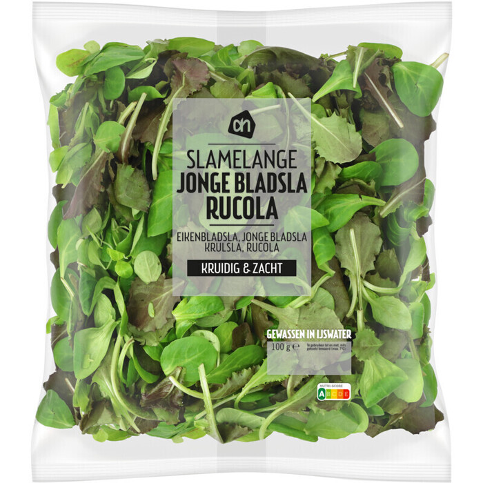 AH Jonge bladsla met rucola (100g)