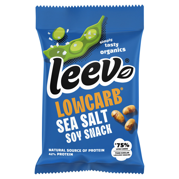 Leev® Bio LOWCARB Soy Snack Sea Salt 45 g (45g)