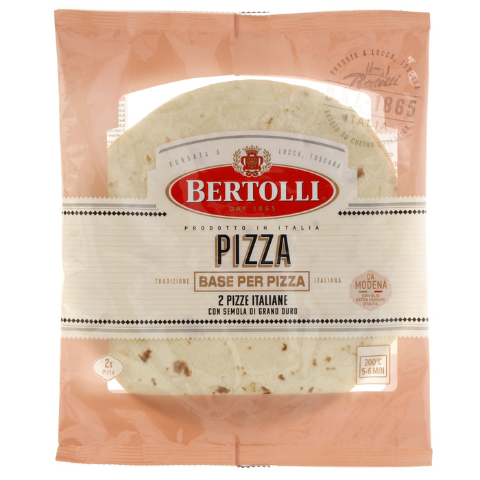 Bertolli Pizzabodems (Zak, 2 × 140g)