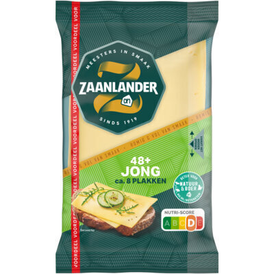AH Zaanlander Jong 48+ plakken voordeel (250g)