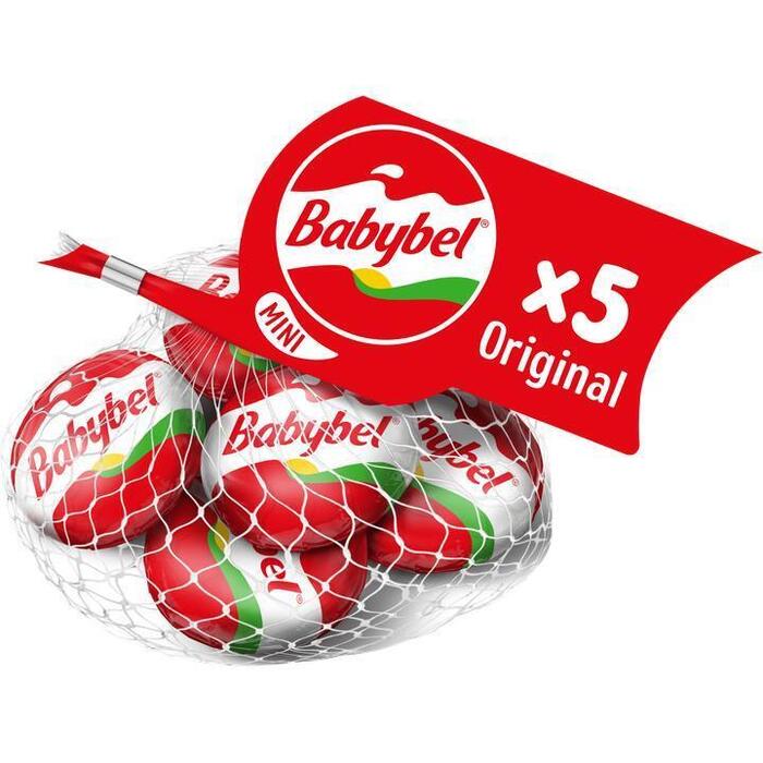 Mini Babybel 100% Echte Kaas 45+ 5 x 20 g (Net, 100g)