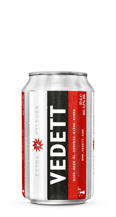 Vedett Blond 33cl (can, 33cl)