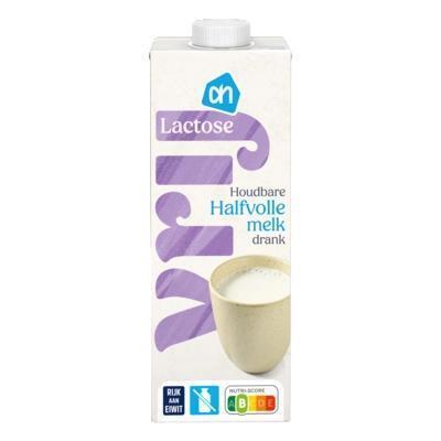 Houdbare halfvolle melk lactosevrij (pak, 1L)