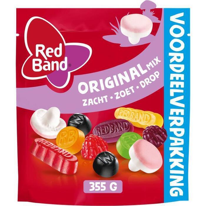 Red Band Original Mix Zacht Zoet Drop Voordeelverpakking 355 g (355g)