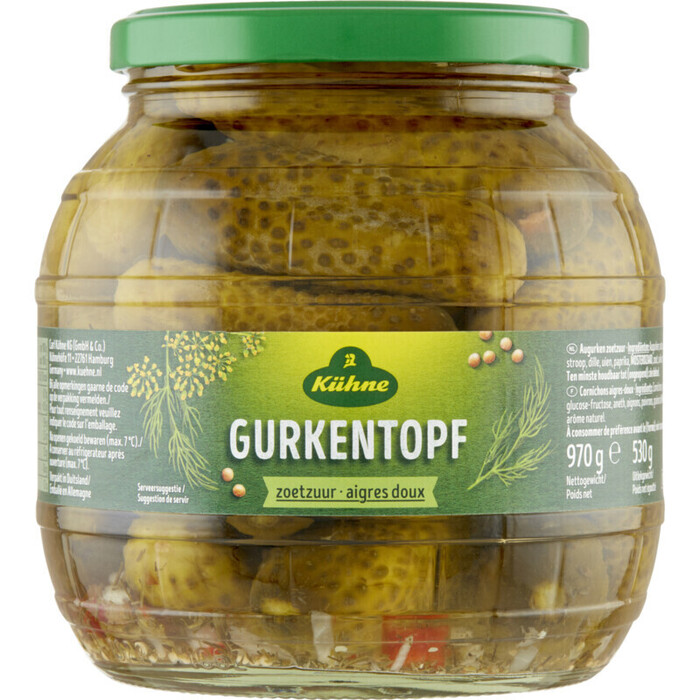 Kühne, Gurkentopf (pot, 970g)