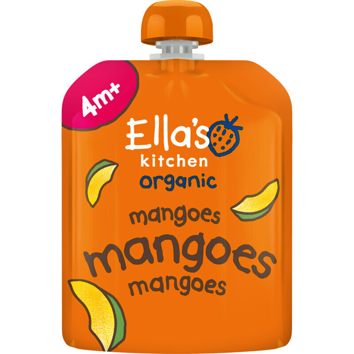 Ella's Kitchen Mango 4+ fruithapje (Zak, 70g)