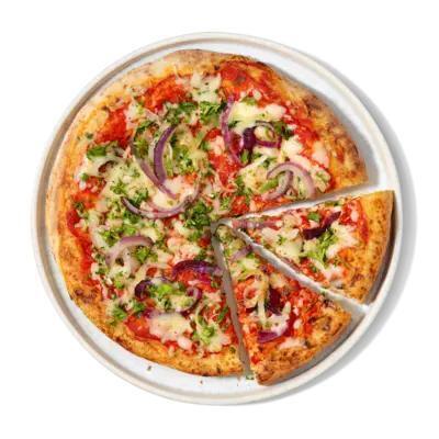 AH Verse pizza Amerikaans cheese onion (460g)