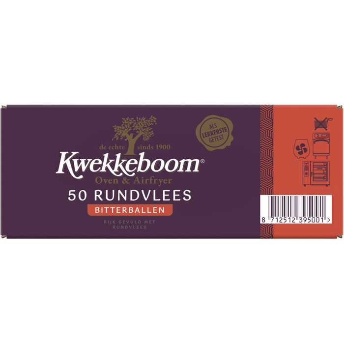 KWEKKEBOOM OVEN BITTERBAL 50X25G (50 × 25g)