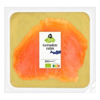 Gerookte zalm (pak, 100g)