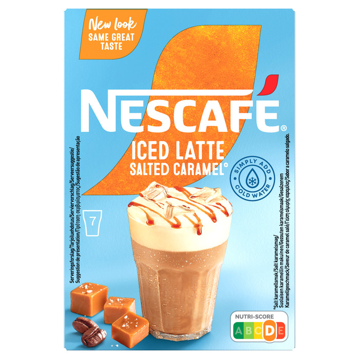 Nescafé Iced salted caramel oploskoffie (102g)