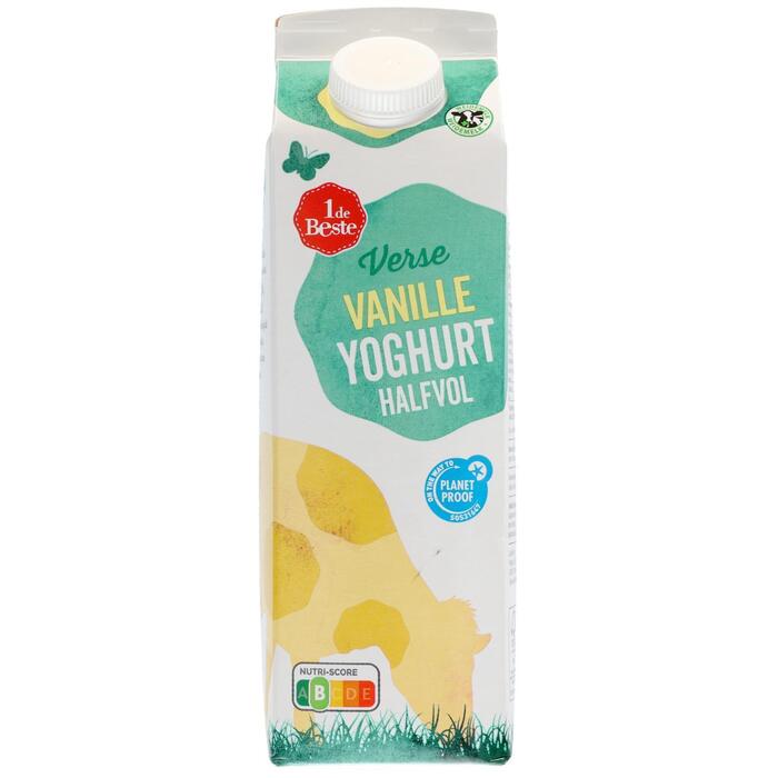 1 de Beste Halfvolle yoghurt vanille (1L)