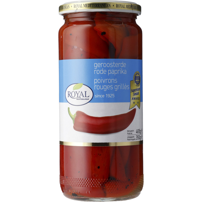 Geroosterde Rode Paprika (pot, 465g)