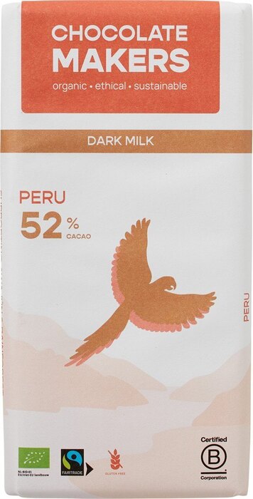 Awajún bar 52% melk (80g)