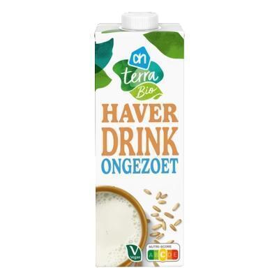 AH Terra Biologisch haverdrink ongezoet (1L)
