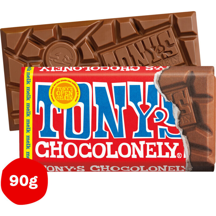 Tony's Chocolonely Reep melk (90g)