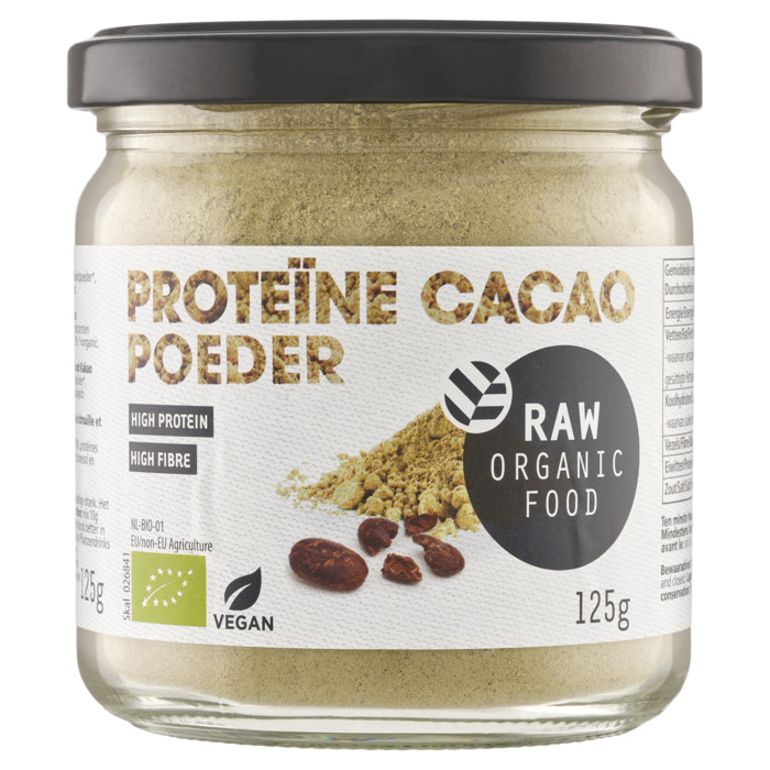 RAW Organic Food Vegan Bio Proteine Cacao 125g (125g)