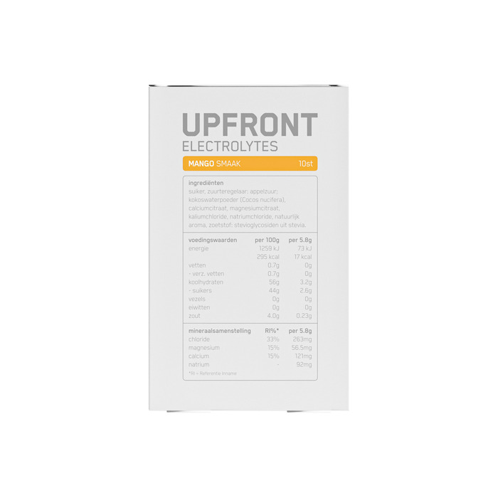 Upfront Electrolytes mango smaak (60g)