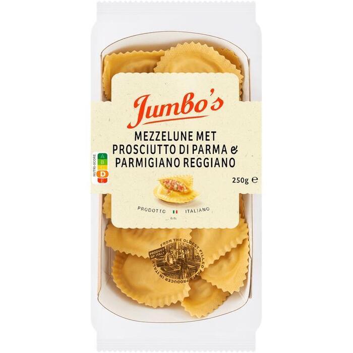 Jumbo's Mezzelune met Prosciutto di Parma en Parmigiano Reggiano 250 g (250g)