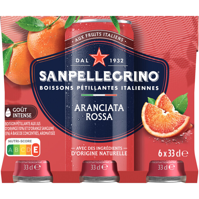 Sanpellegrino Aranciata Rossa 33 cl (6 × 33cl)
