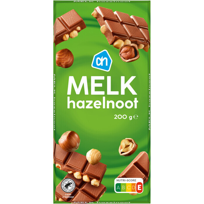 AH Reep melk-hazelnoot (200g)