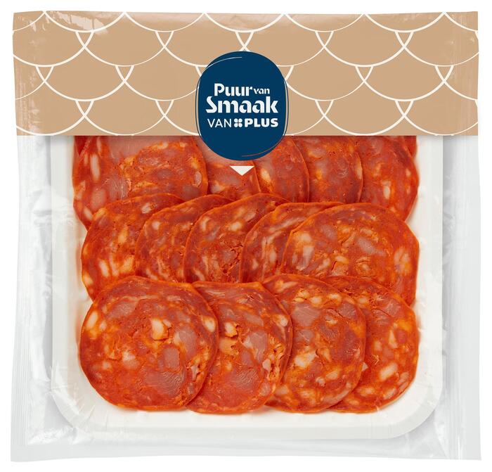 PLUS Puur van Smaak Spaanse chorizo (120g)