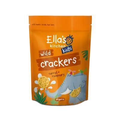 Ella's kitchen Wild crackers carrot + rosemary 18m+ (100g)