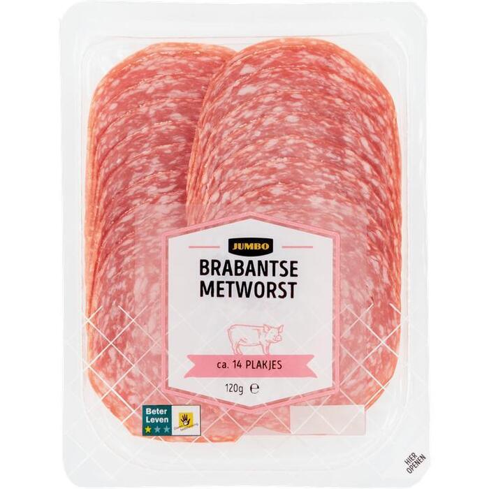 Jumbo Brabantse Metworst 120g (120g)