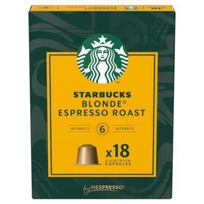 Starbucks® by Nespresso® Blonde® Espresso Roast Blonde Roast Capsules 18 x 5,3g (94g)