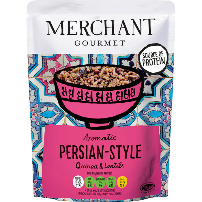 Merchant Gourmet Persian style quinoa & lentils (250g)