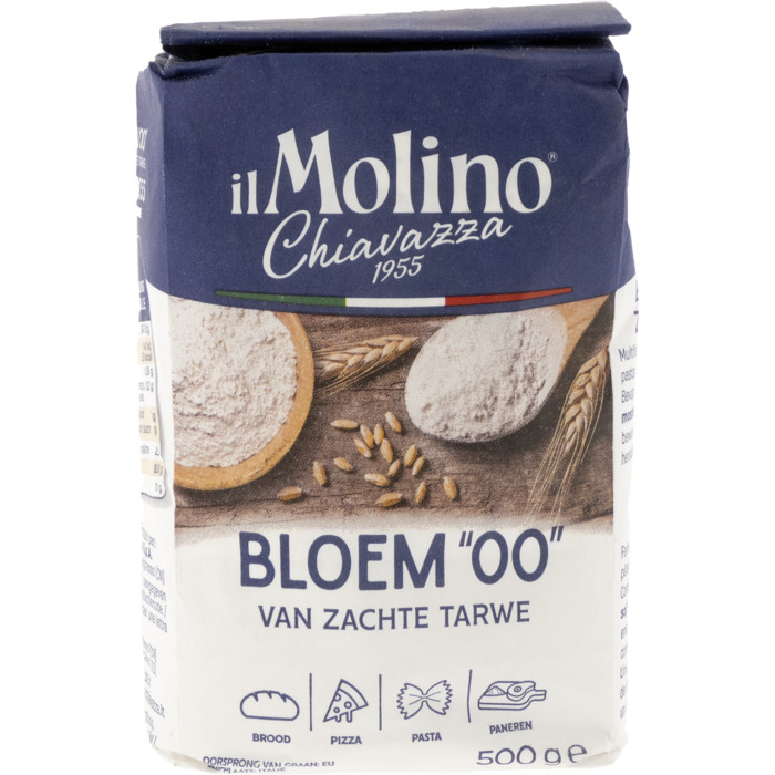 Il Molino Chiavazza Bloem "00" van Zachte Tarwe 500 g (500g)