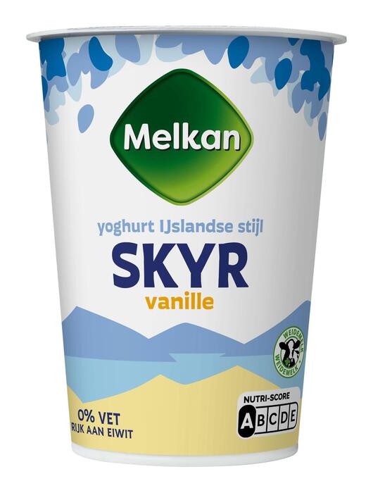 Yoghurt IJslandse stijl Skyr vanille (plastic, 500g)