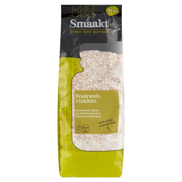 Biologisch Boekweitvlokken (Zak, 500g)