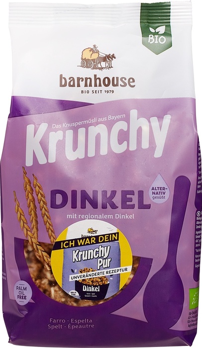 Krunchy pur spelt (zonder suiker) (375g)