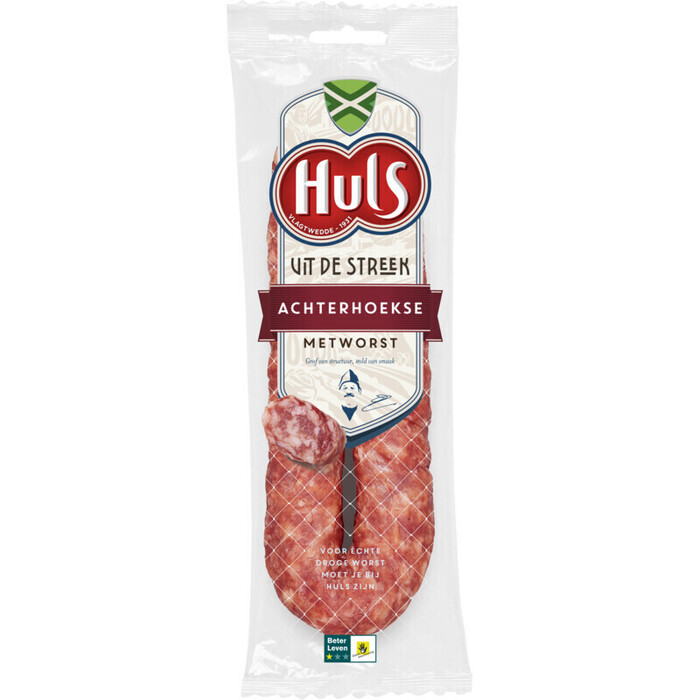 Huls Achterhoekse metworst (180g)