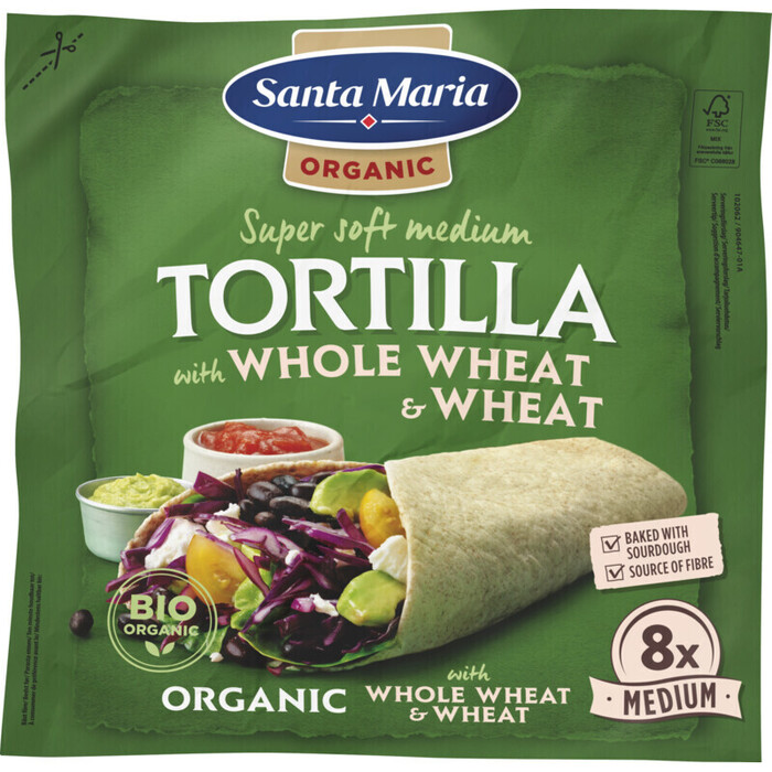 Santa Maria Whole wheat tortilla (320g)