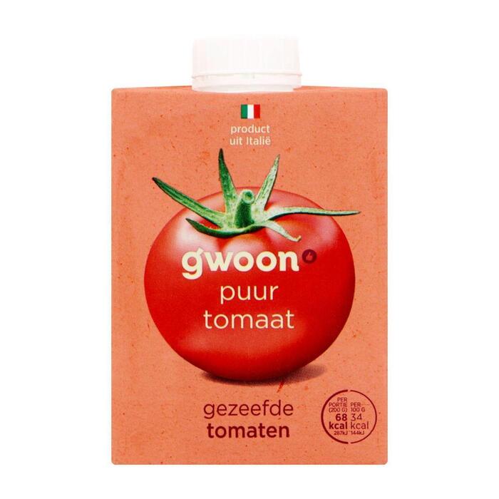 g'woon Gezeefde tomaten (500g)