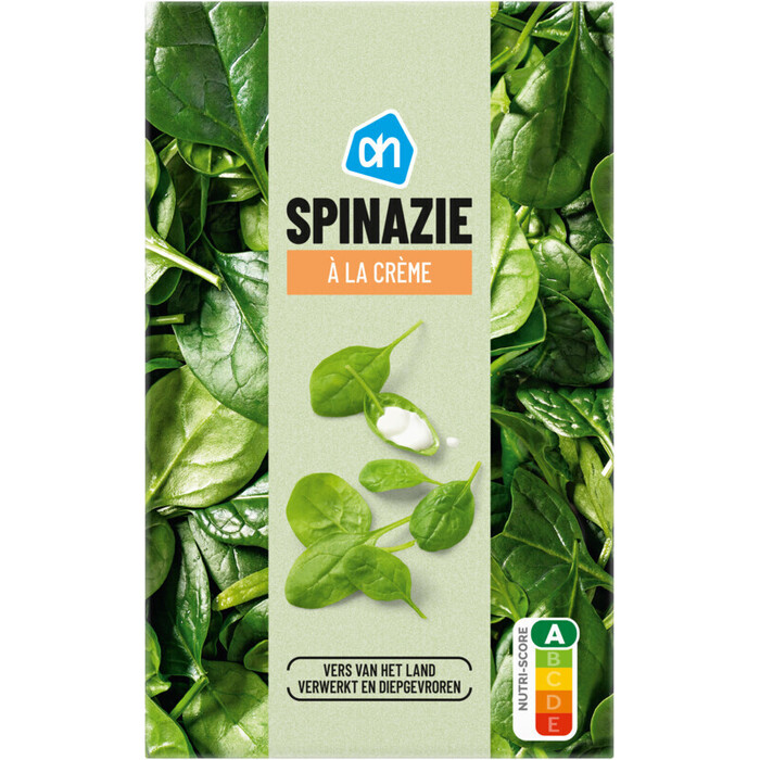 Spinazie á la créme (doos, 750g)