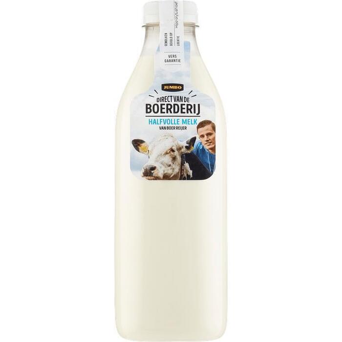 Jumbo Boerderij Zuivel Halfvolle Melk 1 L (1L)