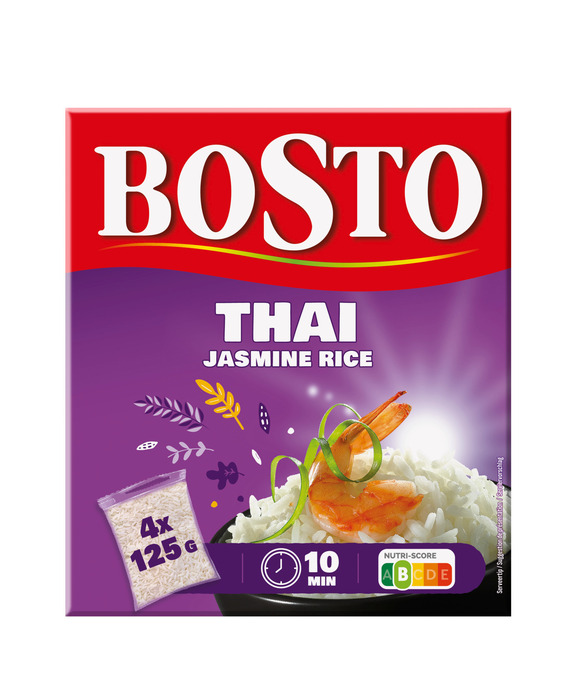 Bosto Thai jasmin rice (4 × 125g)