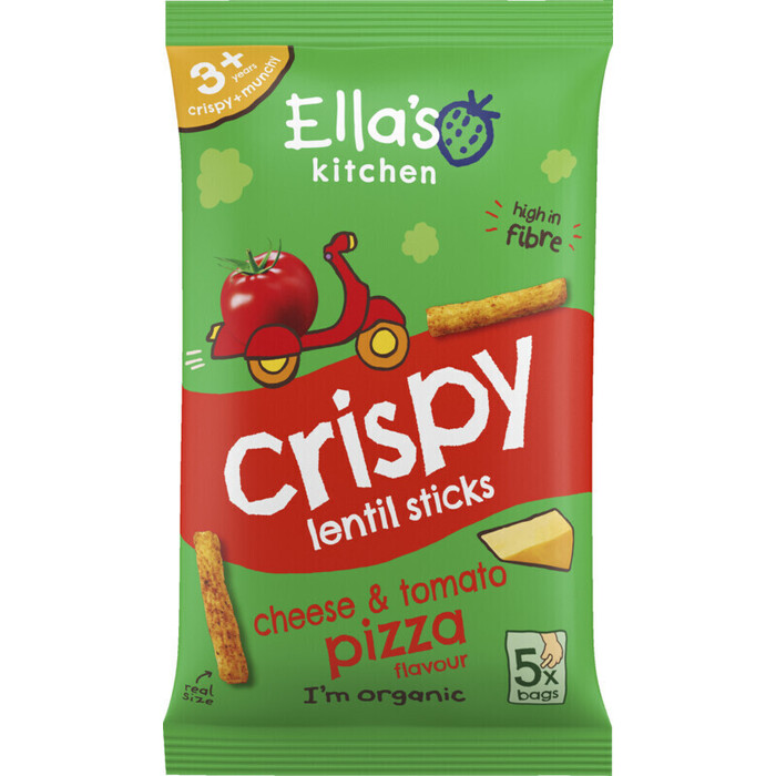 Ella's kitchen Crispy sticks cheese & tomato 3 jaar+ (50g)