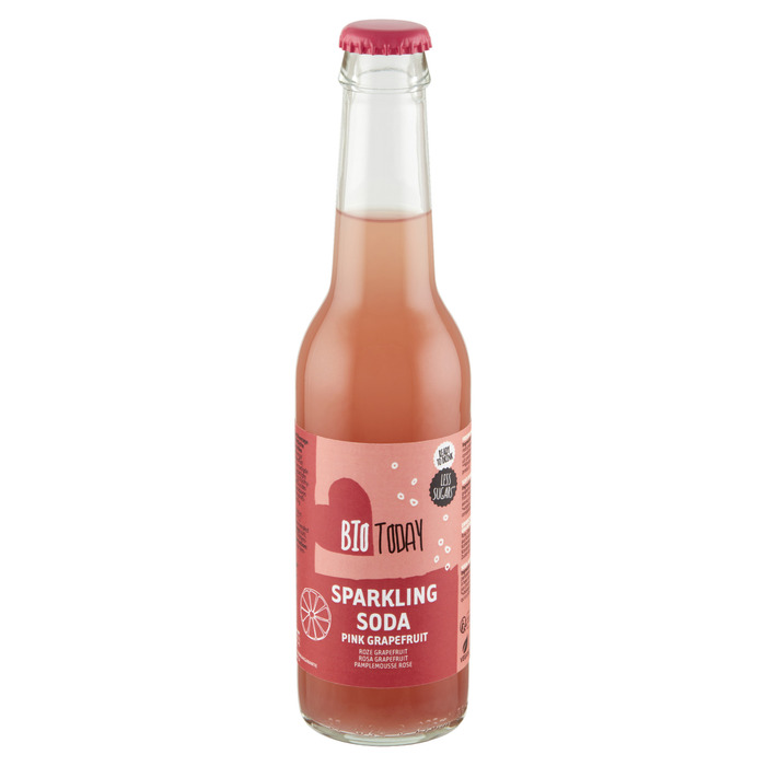BioToday Sparkling Soda Roze Grapefruit 275 ml (275ml)
