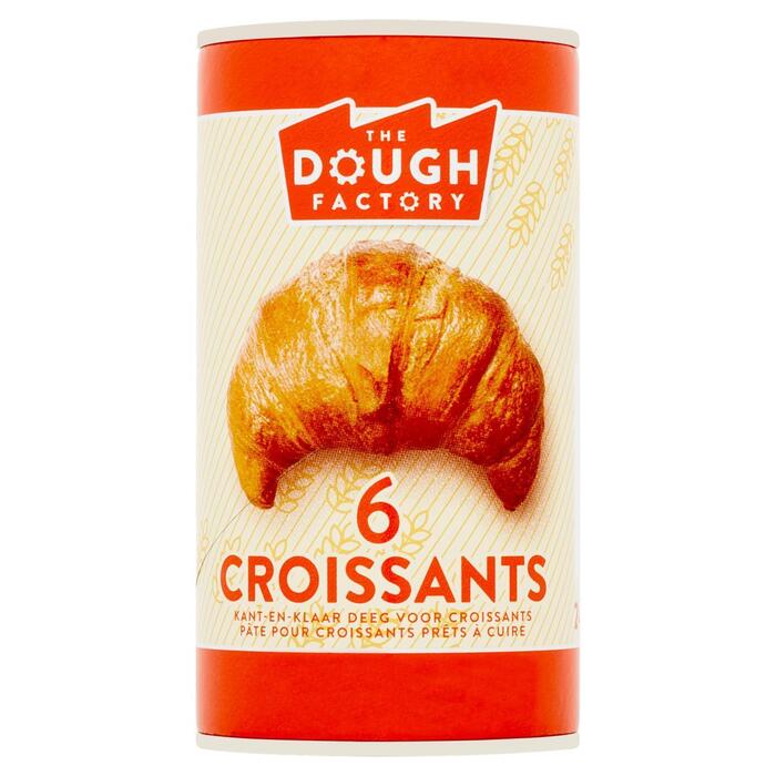 The Dough Factory Croissants 6 Stuks 240 g (240g)