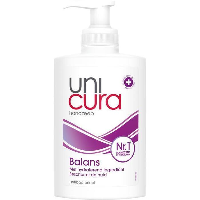 Unicura Balance Antibacteriële Handzeep 250 ml (Fles, 250ml)