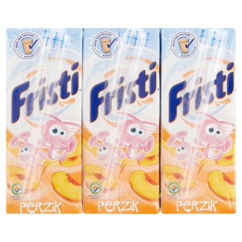 Fristi Yoghurtdrank perzik 6 x 200 ml (200ml)