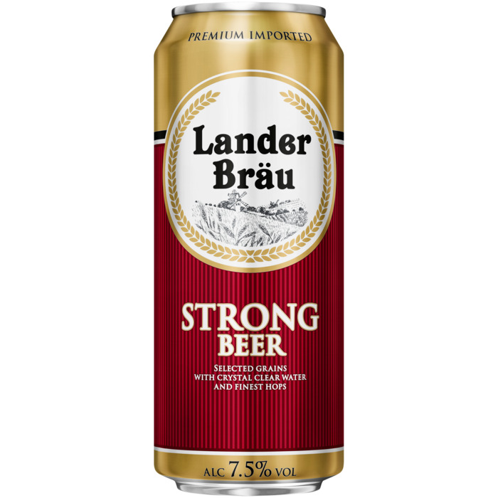 Lander bräu Strong beer (0.5L)